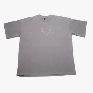 Polera TOURO Oversize Plomo Plata